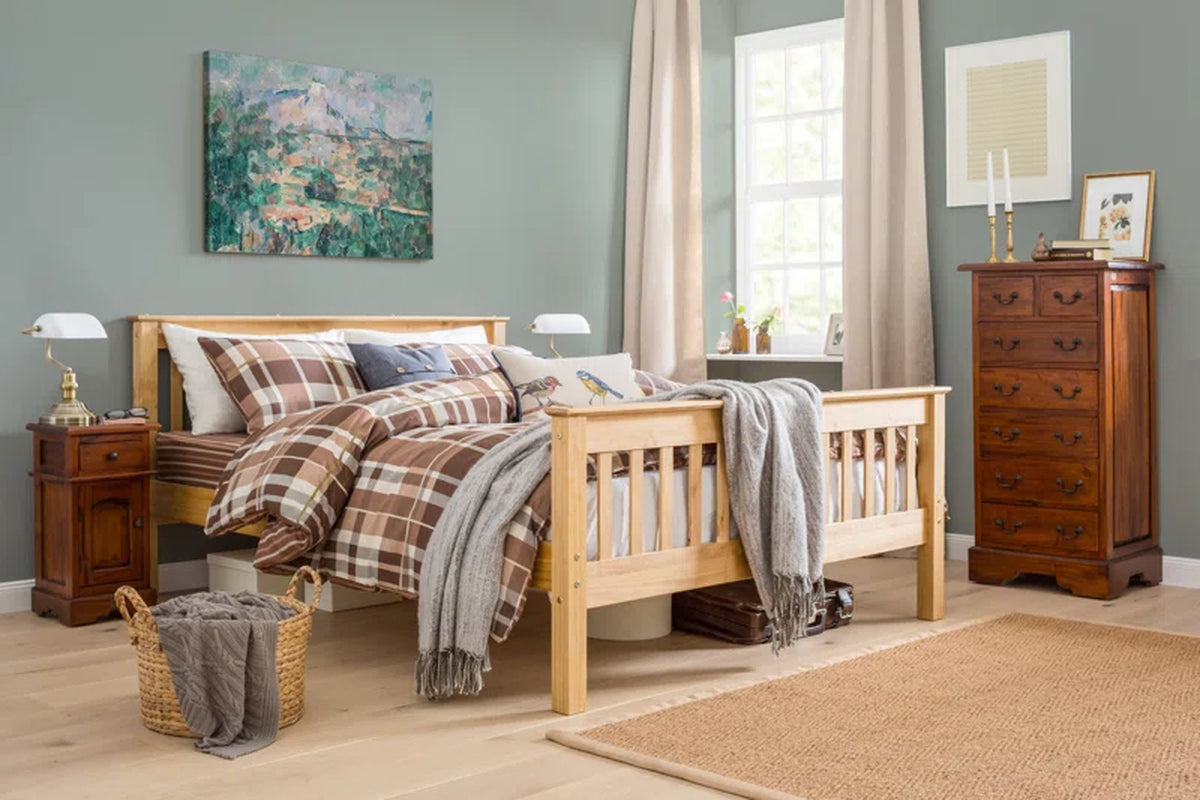 Somerset Wooden Pine Bed Frame Callensburg