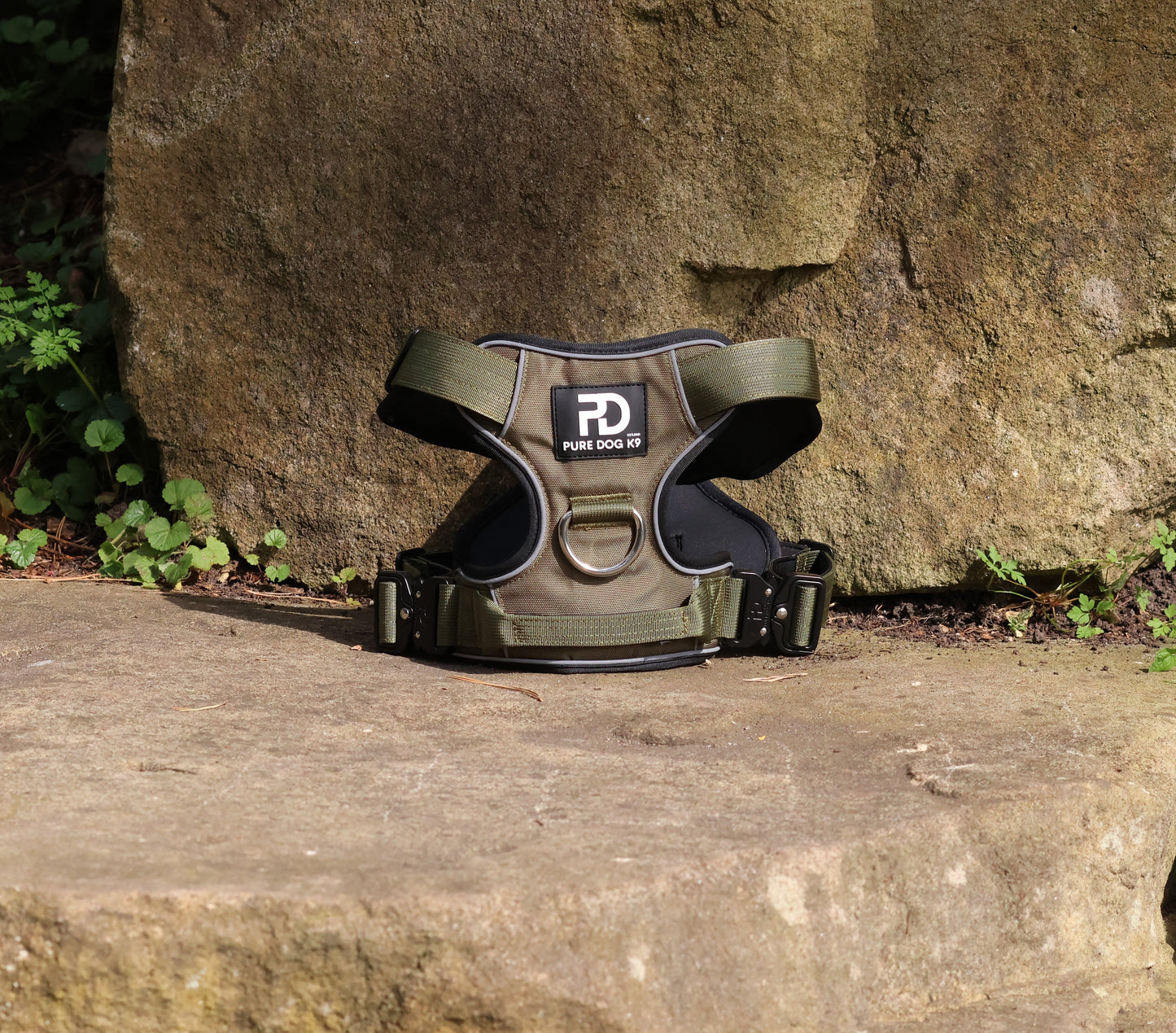 Dog Harness | K9 Comfort Khaki S M L XL  | Shop Online UK