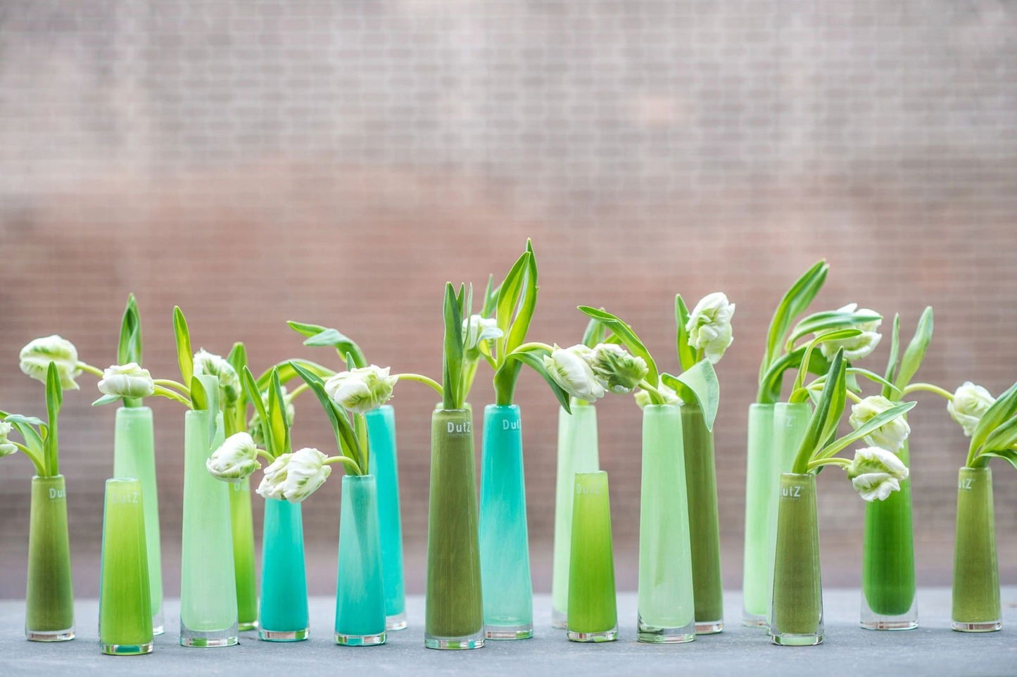 Vase SOLIFLEUR Budvase - DARK GREEN