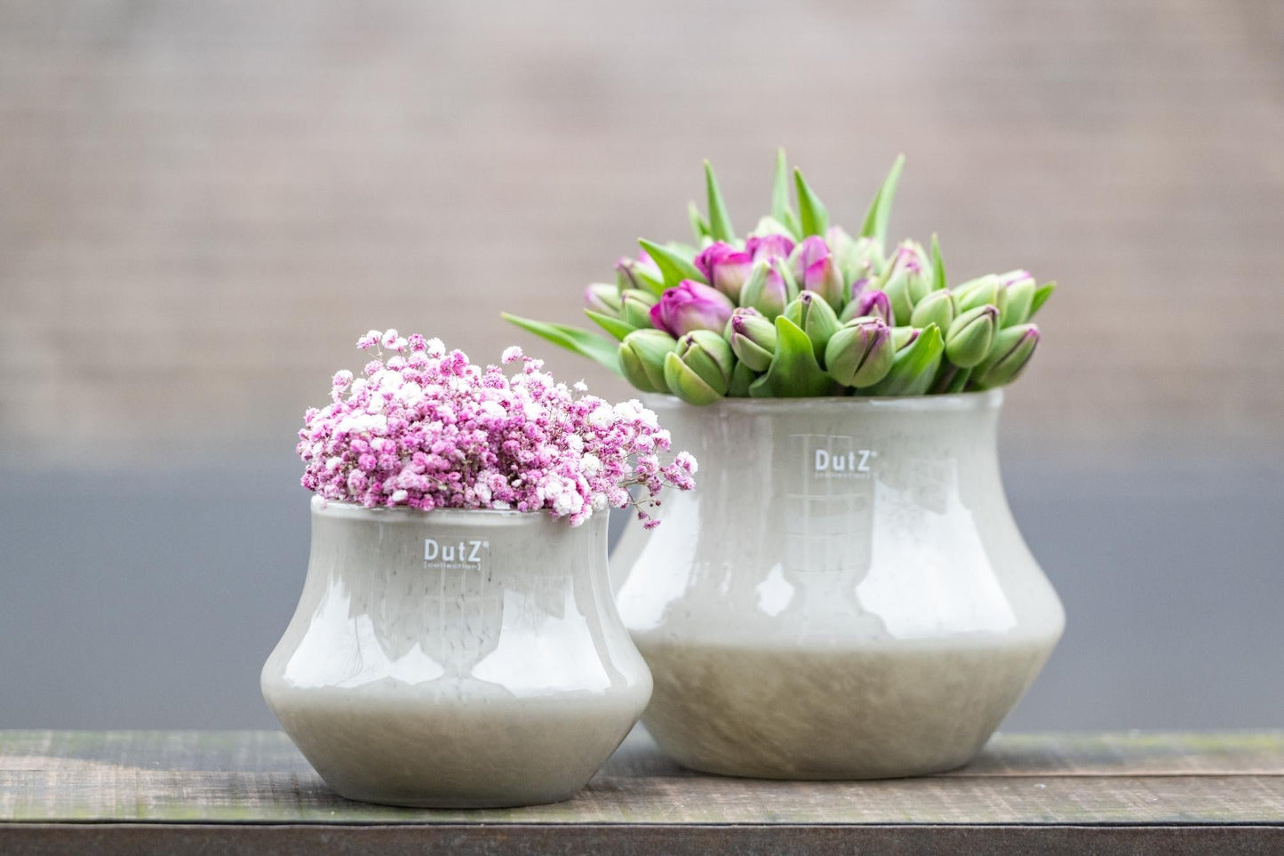 Orchid Pot MARCO - TAUPE BROWN