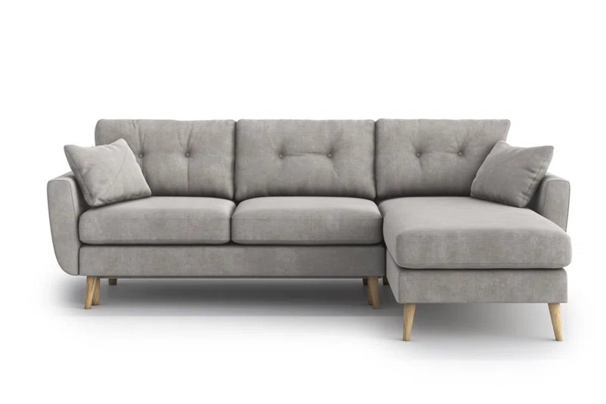 Versatile Nealon Reversible Corner Sofa Bed Range of Colours Sleeps 2