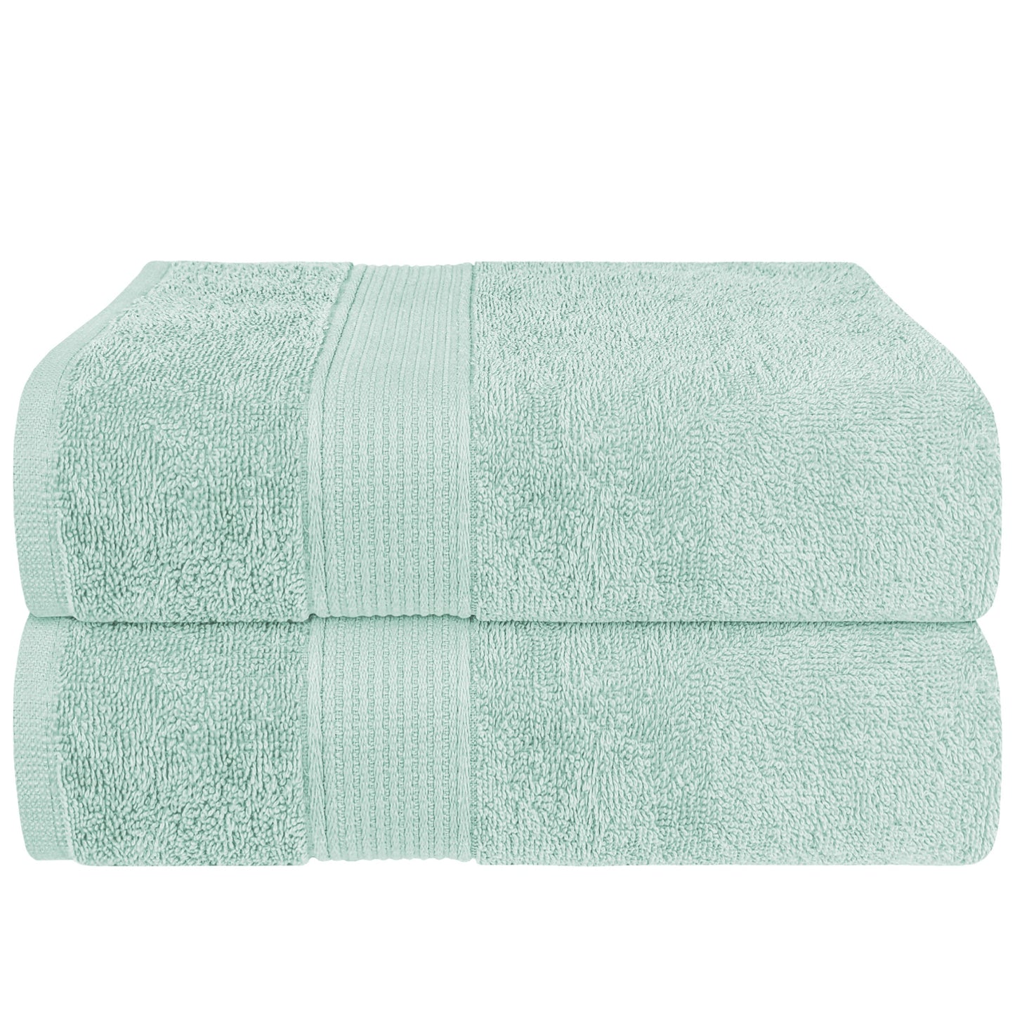 Rhodes Towel Seafoam Hand Bath Towels, Sheets & Face Cloths |100% Cotton Hotel Quality