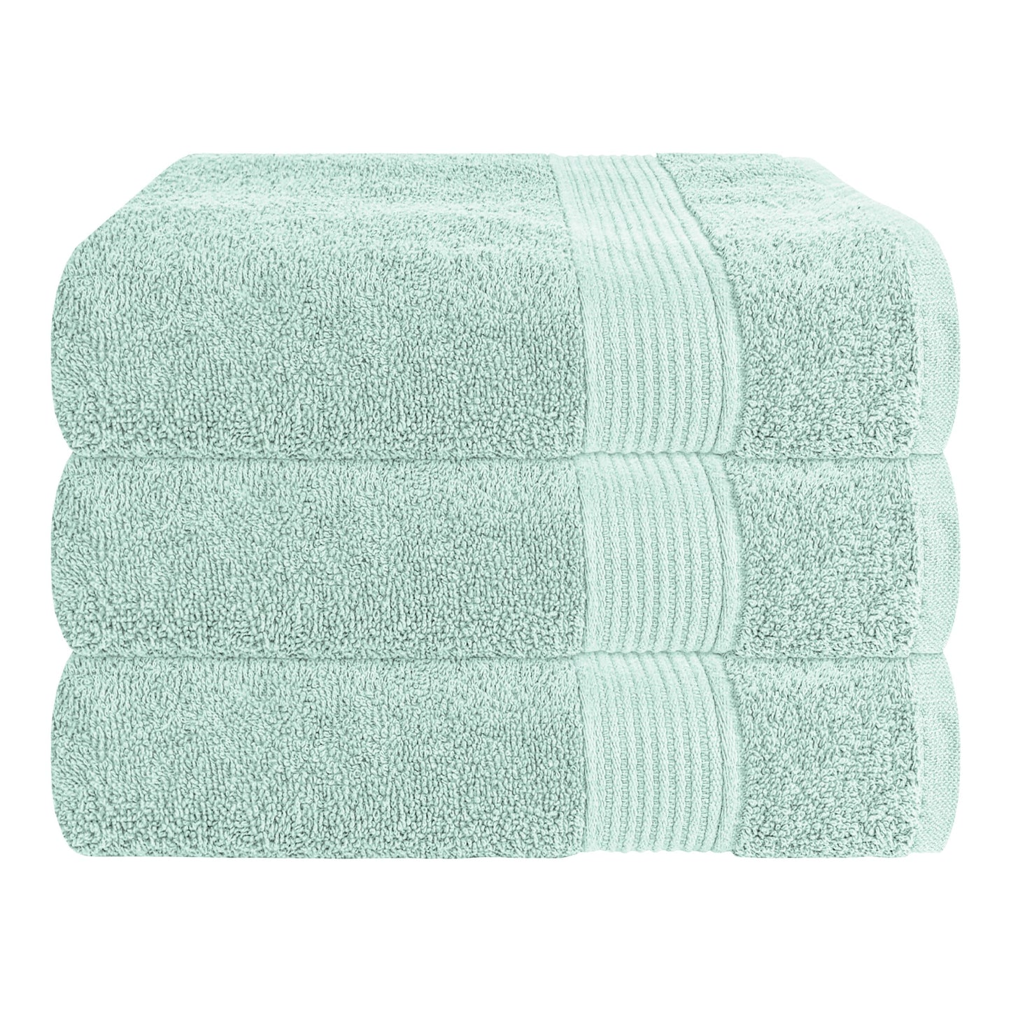 Rhodes Towel Seafoam Hand Bath Towels, Sheets & Face Cloths |100% Cotton Hotel Quality
