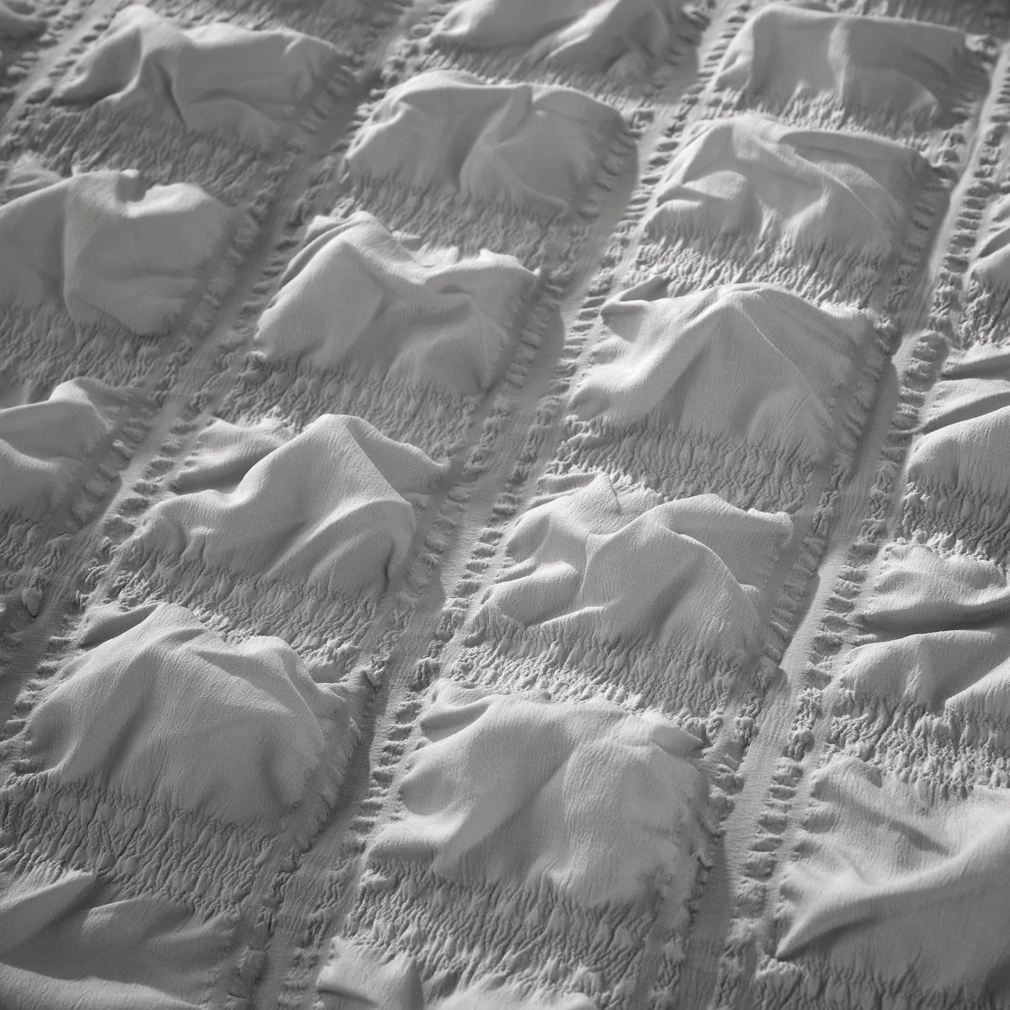 Soho Grey Microfibre Duvet Cover Set with Pillowcases Quilted Super Soft Easy Care Bedding Bed Linen Set by OLIVIA ROCCO