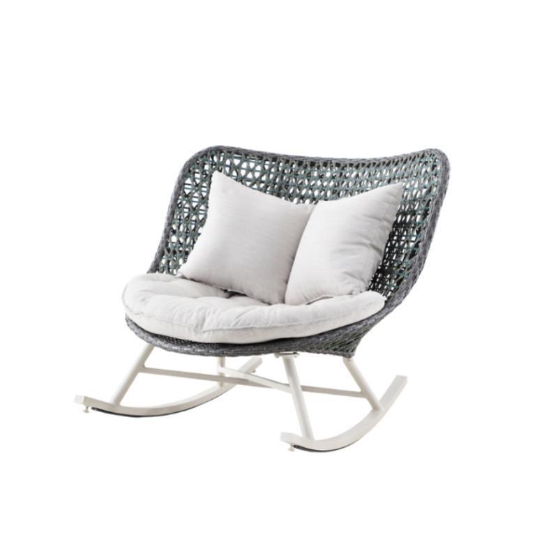 Temescal Rattan Garden Rocking Chair for Indoor &amp; Outdoor Furniture