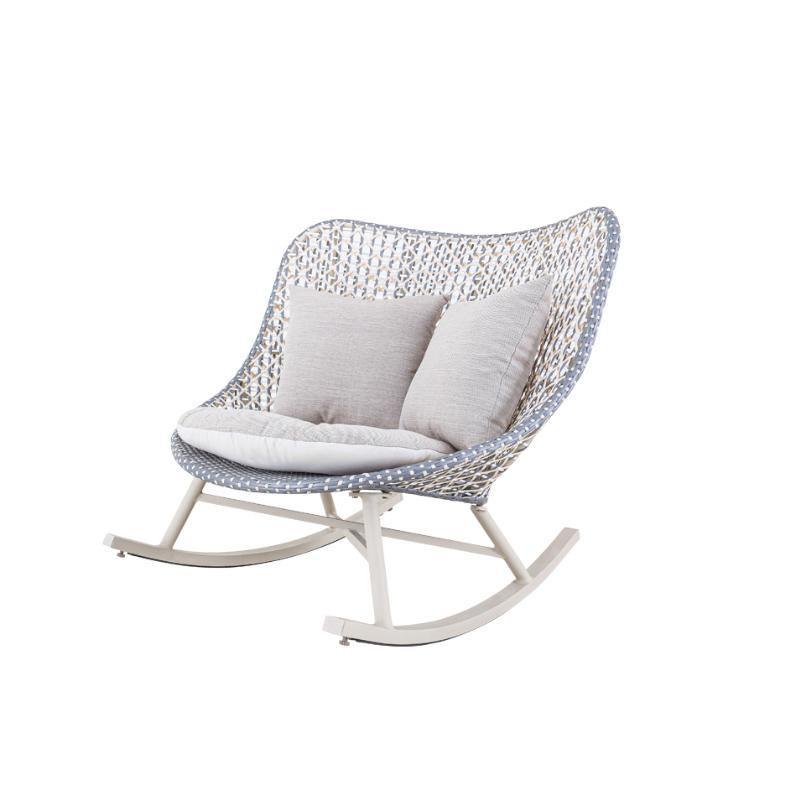 Temescal Rattan Garden Rocking Chair for Indoor &amp; Outdoor Furniture