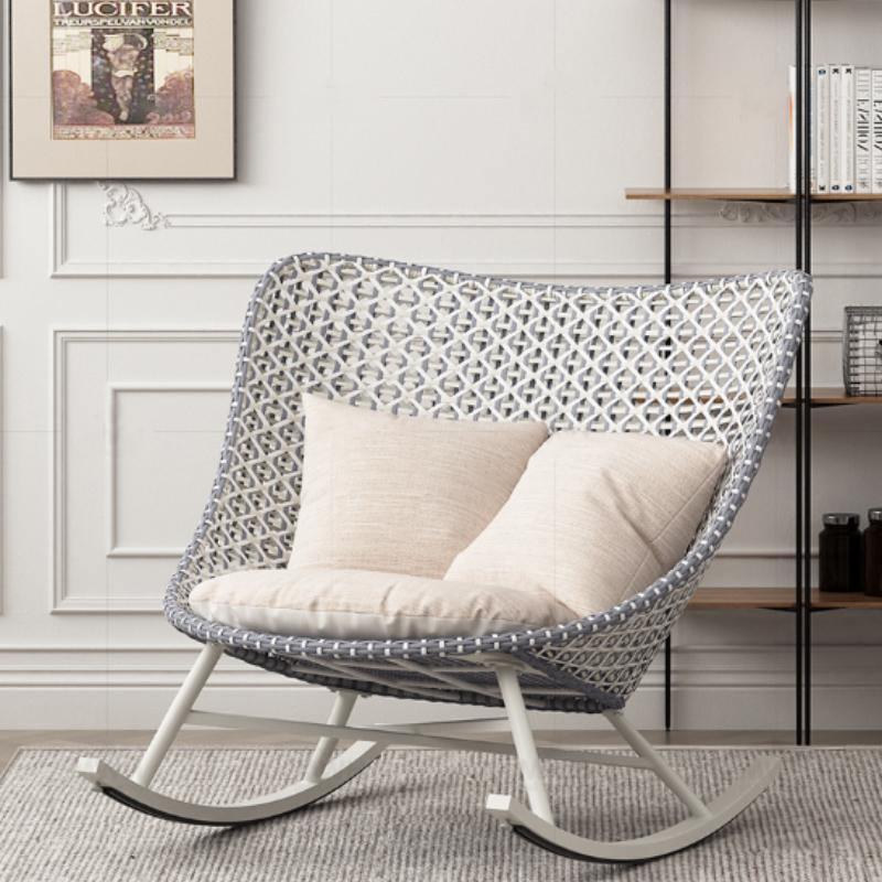 Temescal Rattan Garden Rocking Chair for Indoor &amp; Outdoor Furniture